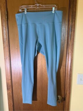 Old Navy High-Rise Aqua Blue Leggings